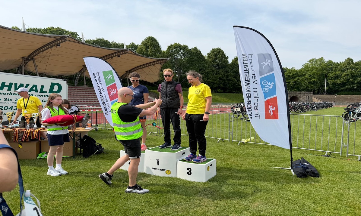 ELE-Triathlon 2026 in Gladbeck: Sonnenschein, starke Leistungen und beste Stimmung