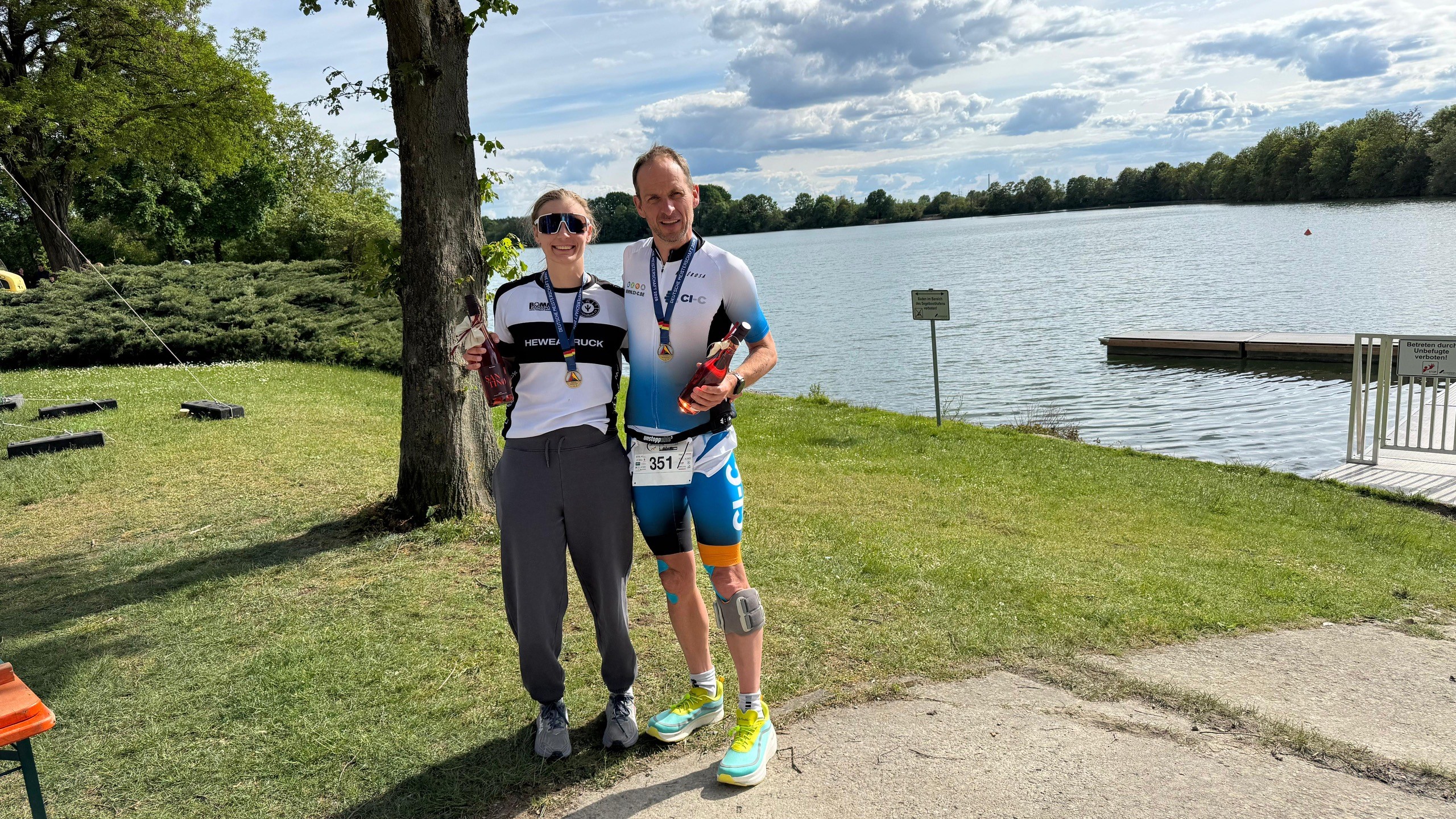 SV13 jubelt:  Zwei deutsche Meistertitel im Rara-Triathlon gehen nach Gladbeck!