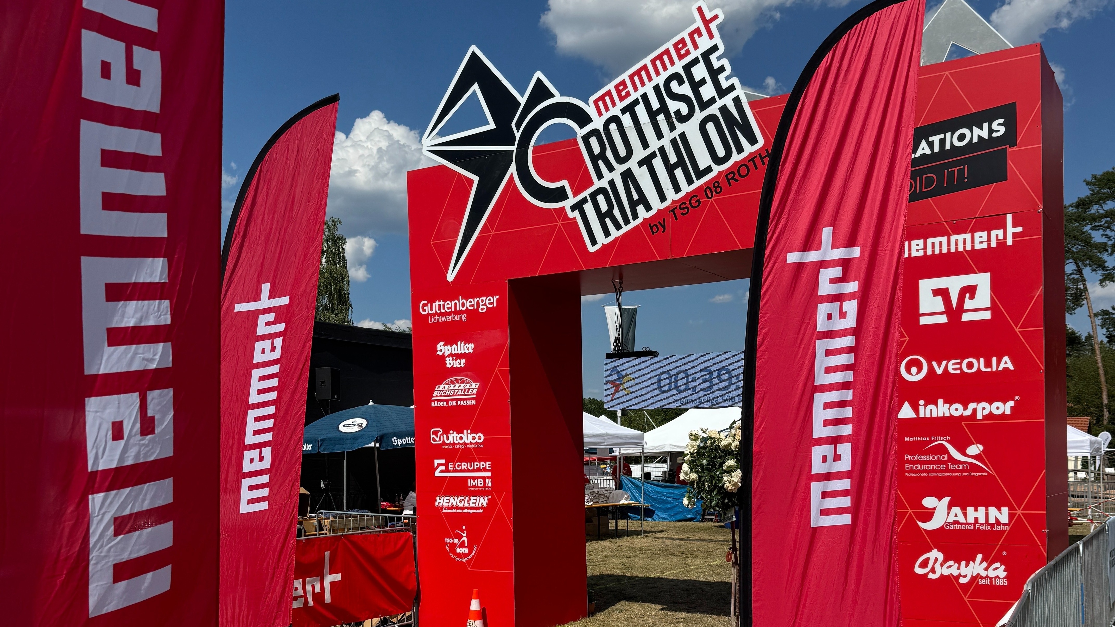 SV13 bei der Deutschen Meisterschaft beim Rothsee-Triathlon