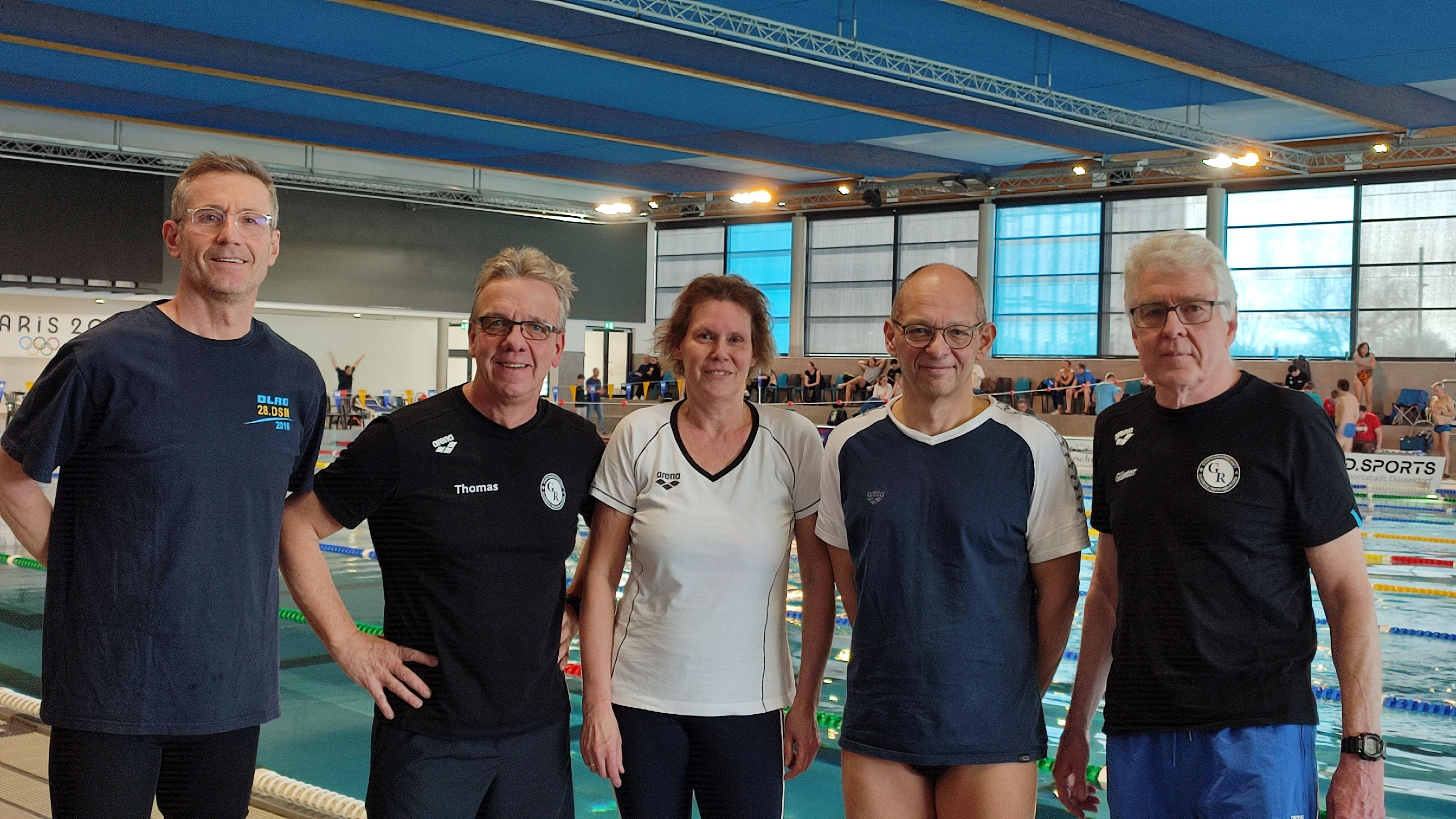 SV13 Masters-Schwimmer holen 8 Medaillen in Düsseldorf 